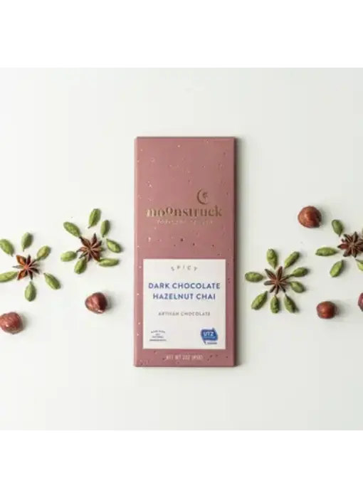 Spicy Dark Chocolate Hazelnut Chai Bar