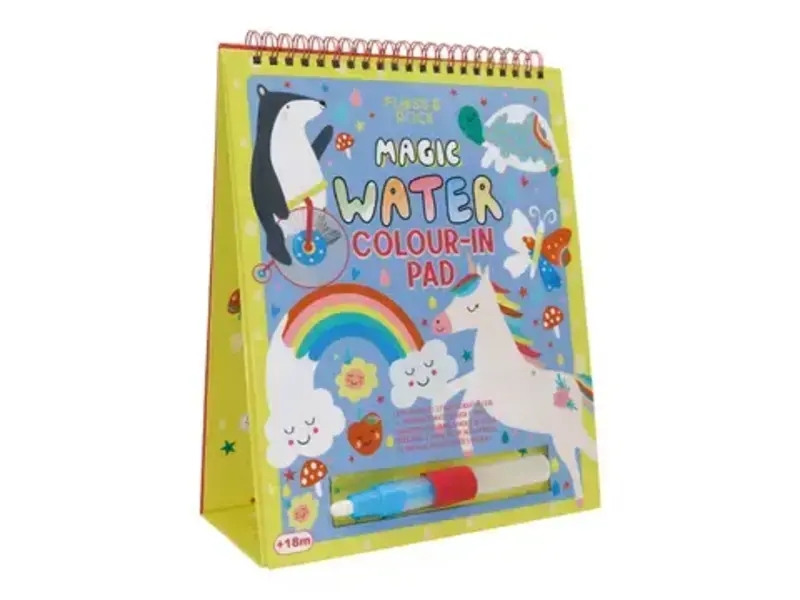 Floss and Rock Color Changing Watercard Easel and Pen-Rainbow Fairy