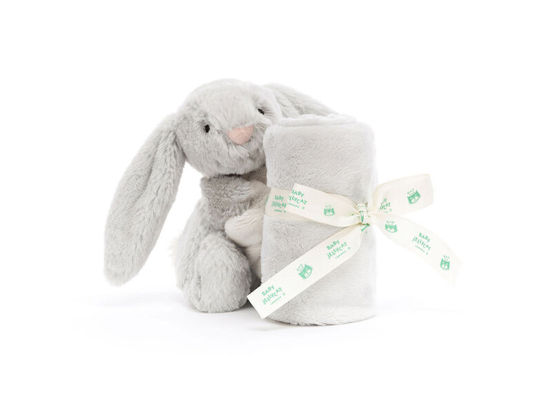 JellyCat Inc Bashful Silver Bunny Soother