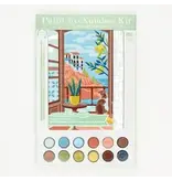Elle Cree Coastal Catnap Paint-By-Number Kit