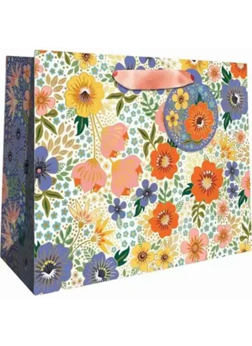 Golden Floral - Totes - Medium