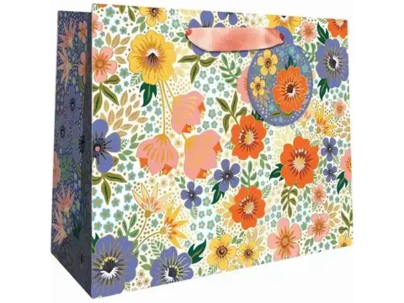 Jillson & Roberts Golden Floral - Totes - Medium