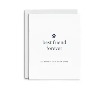 Best Pet Friend Card