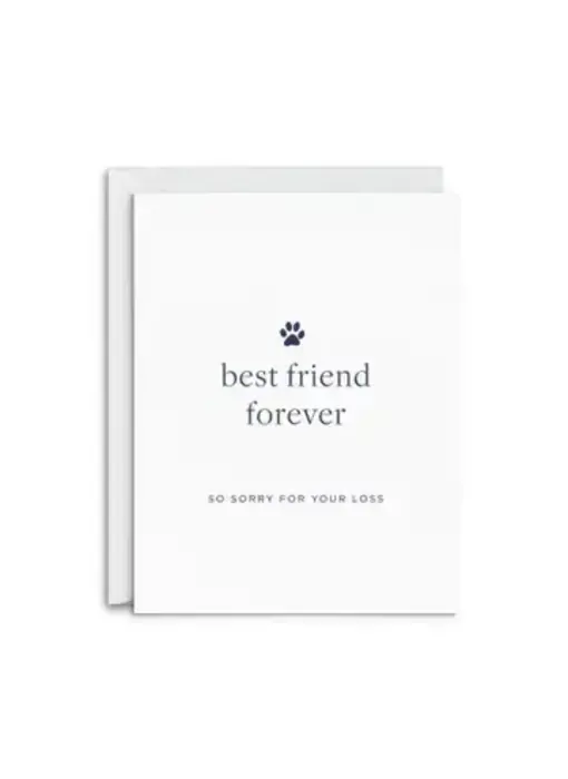 Best Pet Friend Card