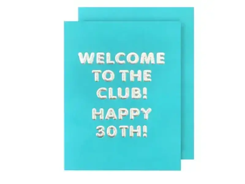 The Social Type Welcome To the Club! 30