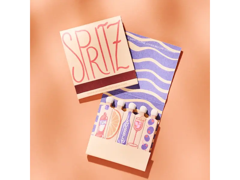 One & Only Paper Spritz Italian Summer Printed 10 Stem Matchbooks