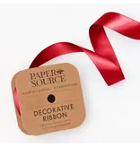 Paper Source Satin Ribbon 1" Width Red