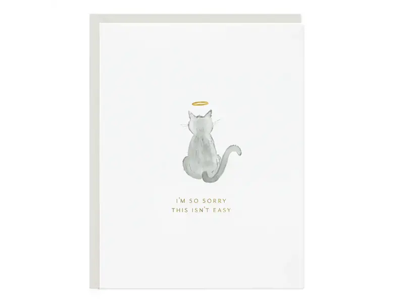 Ramona & Ruth Angel Cat Card