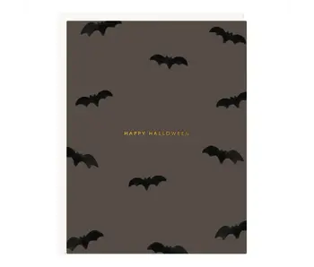 Halloween Bat Card