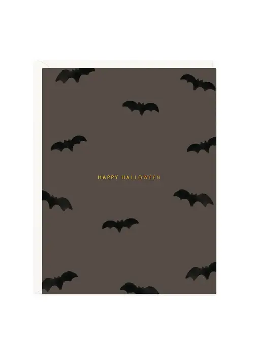 Halloween Bat Card