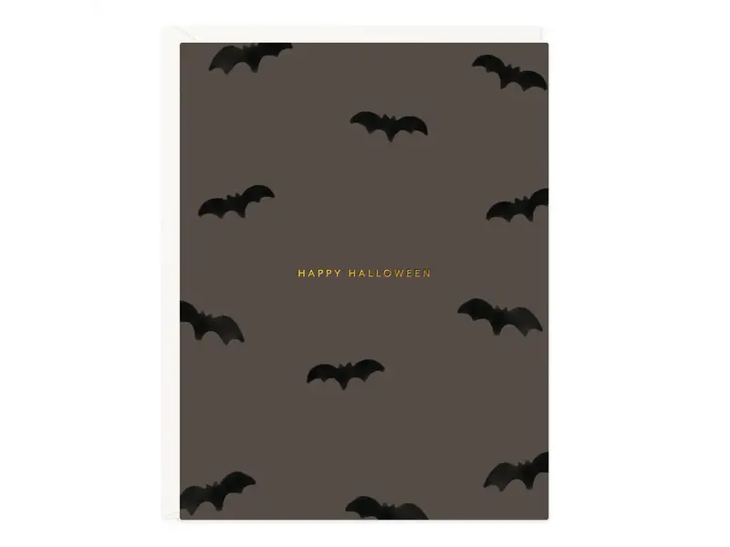 Ramona & Ruth Halloween Bat Card