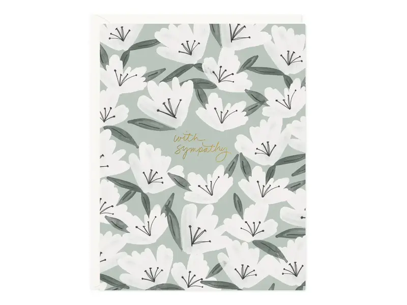 Ramona & Ruth Sympathy Flowers Card