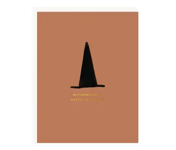 Witchy Halloween Card