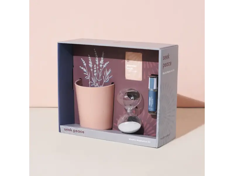 Modern Sprout Seek Peace Mindful Meditation Kit
