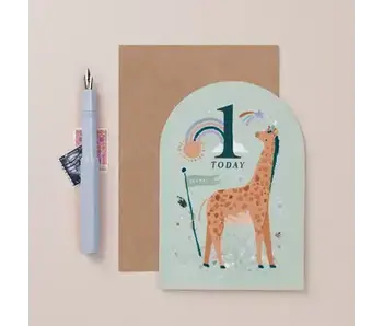 Age 1 Birthday Card