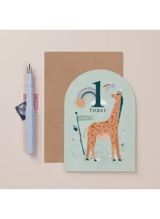 Age 1 Birthday Card
