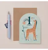 Sister Paper Co. Age 1 Birthday Card