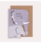 Sister Paper Co. Elephant New Baby Card