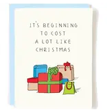 Pop + Paper Cost A Lot Xmas Card