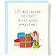 Cost A Lot Xmas Card