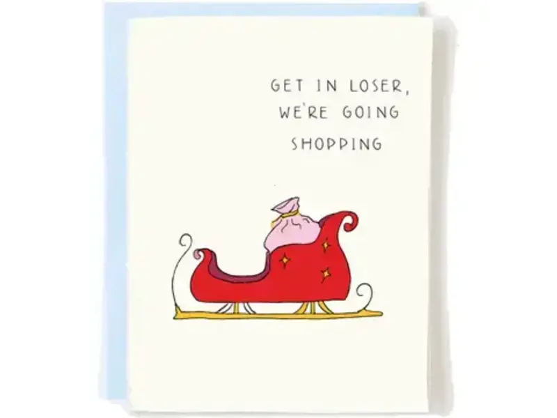 Pop + Paper Funny Mean Girls Christmas Card