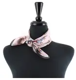 pretty persuasions Lightweight Square Scarf - Pink