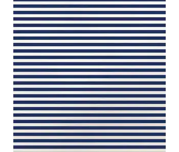 Wrap - Rolls Navy Pearl Stripe