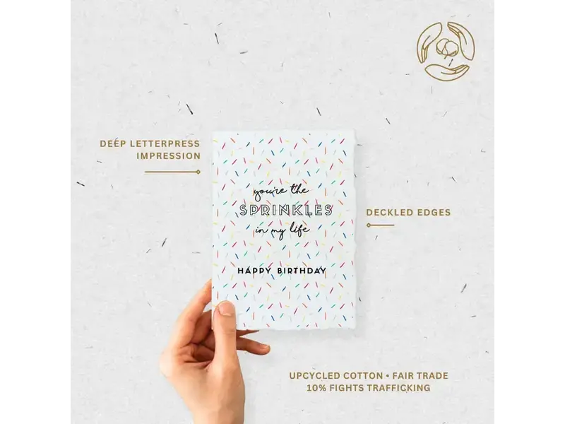 Paper Baristas You're the Sprinkle Flat