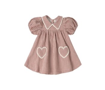 CORALINE DRESS || RED GINGHAM