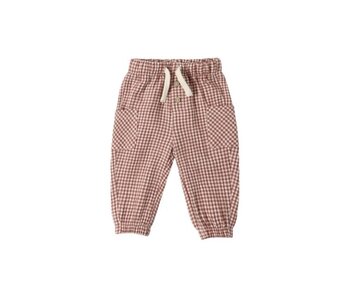 LUCA PANT || RED GINGHAM