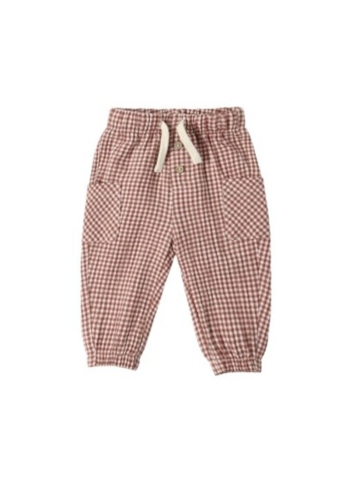 LUCA PANT || RED GINGHAM