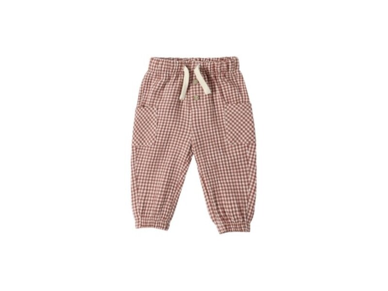 Rylee + Cru LLC LUCA PANT || RED GINGHAM