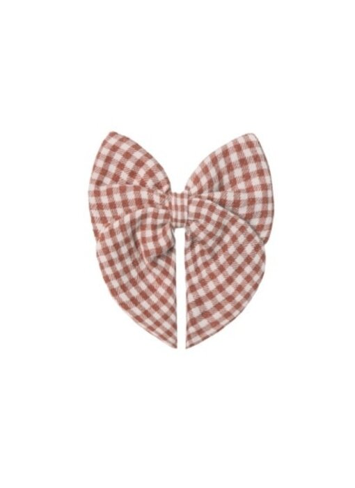 BOW || RED GINGHAM