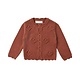KNIT CARDIGAN || RED