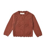 Rylee + Cru LLC KNIT CARDIGAN || RED