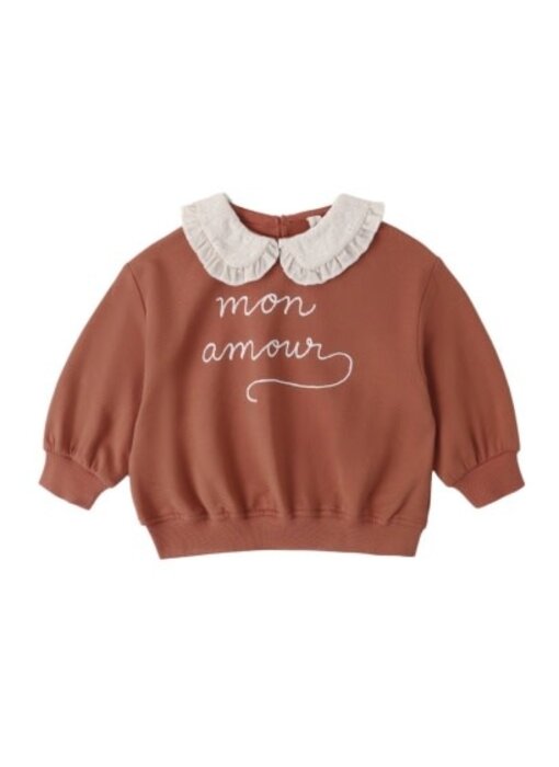 COLLARED SWEATSHIRT || MON AMOUR