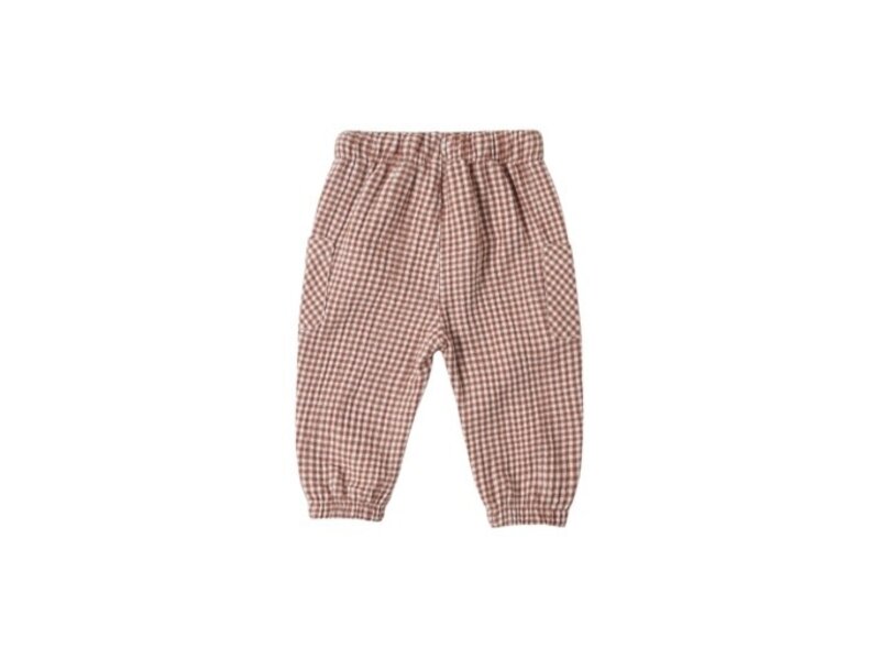 Rylee + Cru LLC LUCA PANT || RED GINGHAM