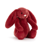 JellyCat Inc Bashful Christmas Bunny Assortment - Redcurrant