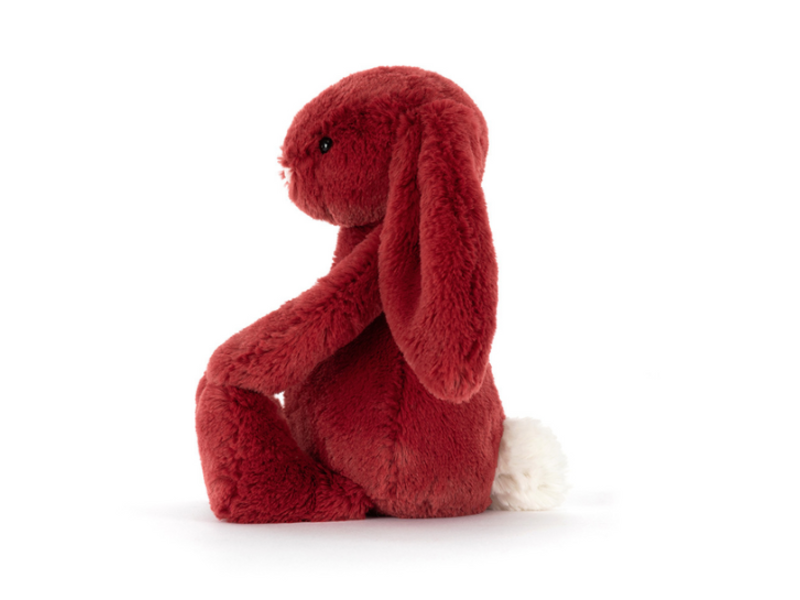 JellyCat Inc Bashful Christmas Bunny Assortment - Redcurrant