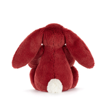 JellyCat Inc Bashful Christmas Bunny Assortment - Redcurrant