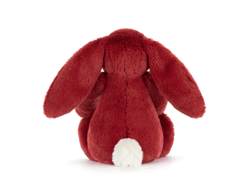 JellyCat Inc Bashful Christmas Bunny Assortment - Redcurrant