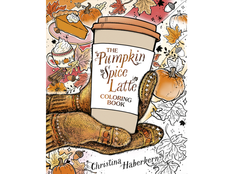 Random House The Pumpkin Spice Latte Coloring Book