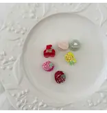 LoveLina Cherry Strawberry Pineapple Hair Clips-Deza