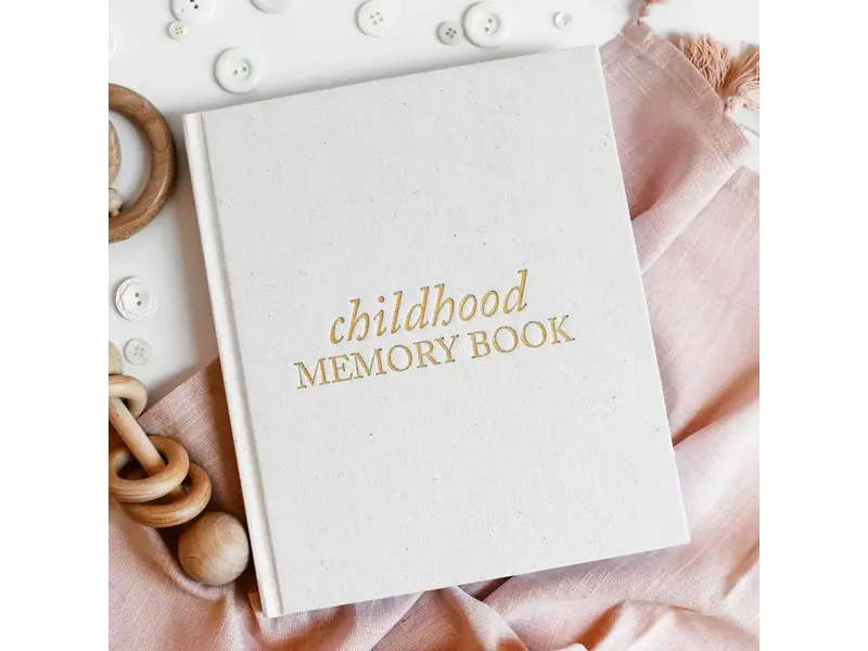 Duncan & Stone Paper Co. Baby Memory Book For New Mom Gift | Baby Photo Album