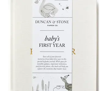 Baby's First Year Memory Book & Photo Album | Mother's Day