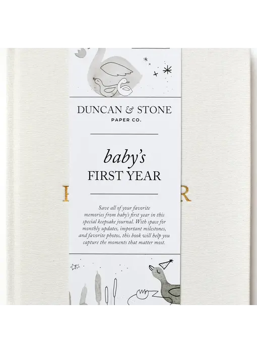 Baby's First Year Memory Book & Photo Album | Mother's Day