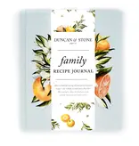 Duncan & Stone Paper Co. Family Recipe Book & Keepsake Journal | Christmas Gift