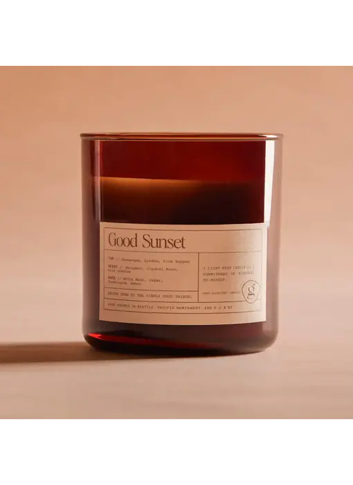 Good Sunset Candle