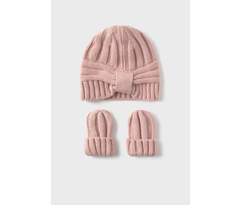 Hat and gloves set -