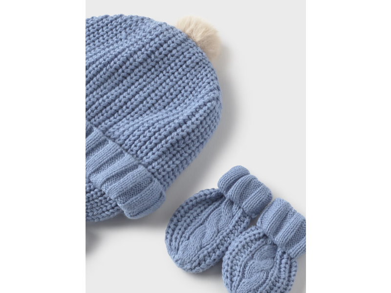 Mayoral Knit Hat and Mittens Set